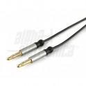 CAVO AUDIO ST 3,5mm M/M 1m DARK GREY