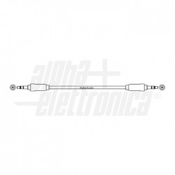 CAVO AUDIO ST 3,5mm M/M 1m DARK GREY