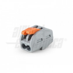 Connettore rapido serrafilo 2 morsetti Connettore rapido serrafilo   singolo polo   2 morsetti