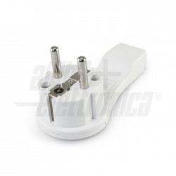 SPINA Schuko piatta 16A 250V Slim BIANCA 