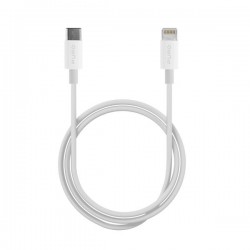 Puro Cavo Apple Mfi da USB C a Lightning 2 0, 2 4A, 480MBps, 1m, Bianco