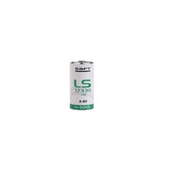 PILA AL LITIO SAFT LS17330STD 3,6V CONSU H x D: 	33 4 x 16 5 mm