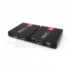 Extender HDMI Cavo 1xCat 6  50m con USB 