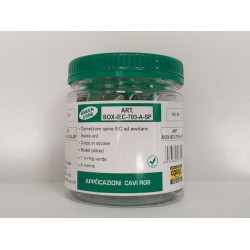 SPINA IEC AD AVVITARE METALLO PER CAVI  DIAM  6