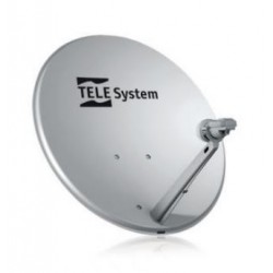 PARABOLA  40 IN ALLUMINIO BIANCA SUPP IN PLASTICA   TELE SYSTEM