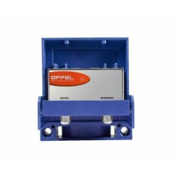 Centralino larga banda per esterno 12V, 3 ingressi  15 dB  3 reg   uscita 115 dB?V AM15 V U U  12V