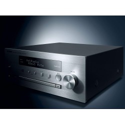 YAMAHA PIANOCRAFT MCR N470D MICRO HIFI 22W + 22W Bluetooth, WiFi,Airplay, DLNA,DAB+,FM,UNITA  GRIGIA CASSE NERE