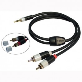 CAVO 2RCA PLUG3 5 1mt 