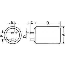 ACCUM CILINDR  AL PIOMBO 2V 8,0AH