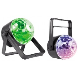 153 258 MAGIC BALL LED RGB UV BATTERIA TLC DMX