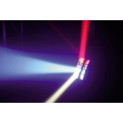 150 303 DOPPIO FARETTO LED MOBILE LED CREE RGBW 25W DMX