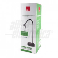 Lampada da tavolo Led Touch Step Nera 