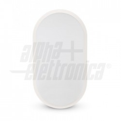 Plaf Led Ovale 14W 230V 4000K Bian gri  