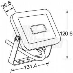 FARETTO LED 100 240V 10W 4000K IP65 