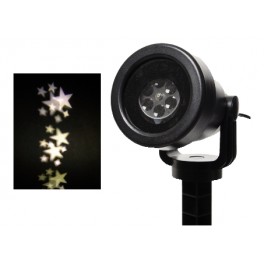 Proiettore 4 LED stelle 