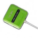 HUB 4 PORTE USB 2 0 MS H4 VERDE 