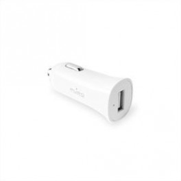 Puro White Mini Carica Batteria Auto  1 USB 1A  Bianco