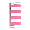 CUSTODIA IPHONE IPC4STRIPEPNK ARGENTO/ROSA
