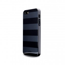 PURO CUST  IPHONE5 STRIPE NERO