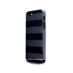 PURO CUST  IPHONE5 STRIPE NERO