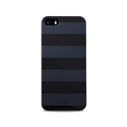 PURO CUST  IPHONE5 STRIPE NERO