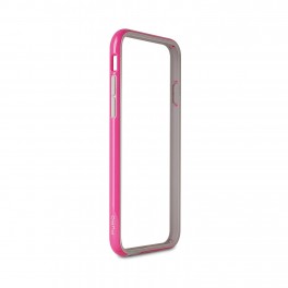 Puro Cover Iphone 6 / 6s   bumper   Rosa Screen Protector Incluso