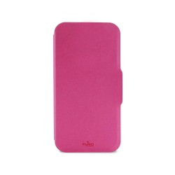 Puro Cust Iphone 6 5 5   BI Color Wallet 3 Vani Porta Carta Rosa/rosso
