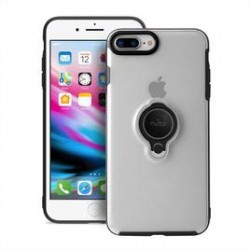 Puro Cover PC+TPU Magnet Ring per iPhone7/8 Plus 5,5 con anello girevole 360°e placca metallica Tras