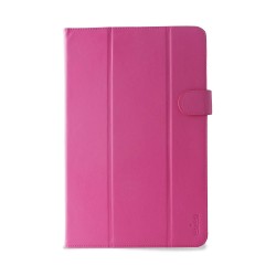 Puro Cust Uni Tablet 10 1    Easy Photo   Retro Pieghevole + Stand Up + Chiusura Magnetica Ros