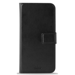 Puro Cust Huawei Mate S 5 5  + Flip Oriz  + 1 Vano Carta Ecopelle Nero