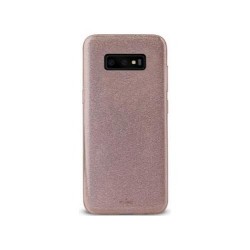 Puro Cover PC+TPU Shine  per Samsung S10e, Rose Gold