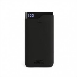 Puro Batteria Esterna Fast Charger 15000mAh 2USBA+1USB C 15W Li Ion Nero