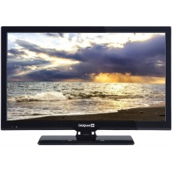 TELEVISORE  TV DGQ 22  T2 HEVC  220 VOLT DIGIQUEST  LCN TIVUSAT 
