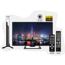 TV LED HEVC dTT e sat 22 POLLICI