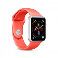Puro cinturino in Silicone per Apple Watch 38 40mm 3pz inclusi taglia SM & ML Living Coral