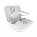 Puro Auricolare Stereo Bluetooth 5 0   TWINS PRO  In Ear True Wireless con base di ricarica Bianco
