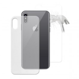 Puro Custodia Ultra Slim  0 3 NUDE  + Verto Temperato per iPhone X  5 8  Trasparente