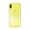 Puro Custodia TPU Ultra Slim  0 3 NUDE  per iPhone X / Xs 5 8  Giallo
