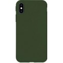 Puro Cover in Silicone Liquido con interno in microfibra per iPhone 11 Pro9 Dark Green
