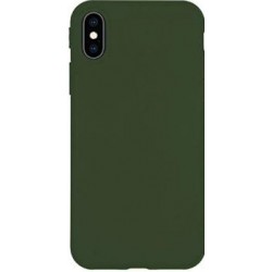 Puro Cover in Silicone Liquido con interno in microfibra per iPhone 11 Pro9 Dark Green