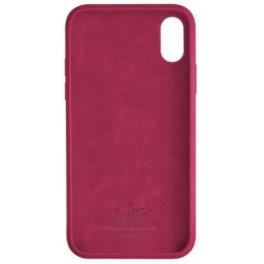 Puro Cover in Silicone Liquido con interno in microfibra per iPhone 11 Rose