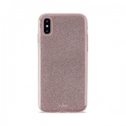 Puro Cover PC+TPU  Shine  per iPhone X / Xs 5 8  Oro Rosa