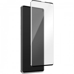 Puro Full Edge Screen protector Curvo con Frame Nero per Samsung Galaxy S10 6 1 , Nero