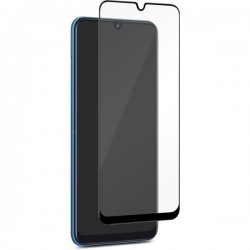 Puro Vetro Temperato Standard con Frame Nero per Samsung Galaxy A30/A50/A50s 6 4 , Black