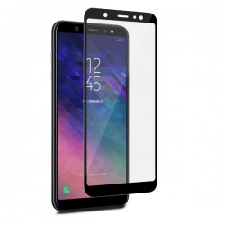Puro Vetro Temperato Standard con Frame per Samsung A6+ 2018 6 0  Nero