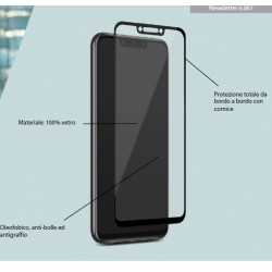 Puro Vetro Temperato Standard con Frame per Huawei Mate 20 6 3 