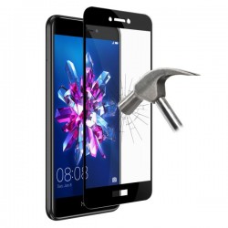 Puro Vetro Temp Standard con Frame per Huawei P8 Lite 2017/Honor 8 Lite/Nova Lite/GR3 2017 5 2  Nero