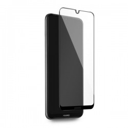 Puro Vetro Temperato Standard con Frame Nero per Huawei Y7 19/Y7 Prime 19/Y7 Pro 19 6 2  Nero