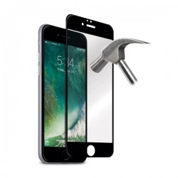 Puro Vetro Temperato Full Edge Premium per iPhone 7 Plus Nero