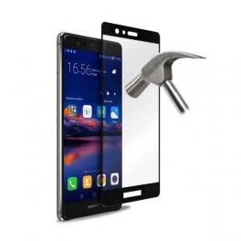 Puro Vetro Temperato Full Edge Premium per Huawei P9 5 2  Nero